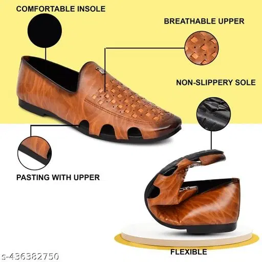 Juttis for Men (Tan, 7)