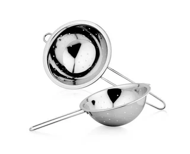 Urban Spoon Stainless Steel Soup Strainer, Pack Of 2, VIH-16