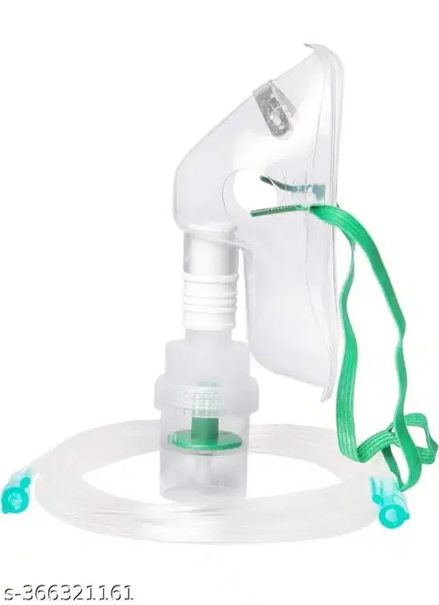 Nebulizer Kit Mask with Anti-Spill Jar, White, Set of 1