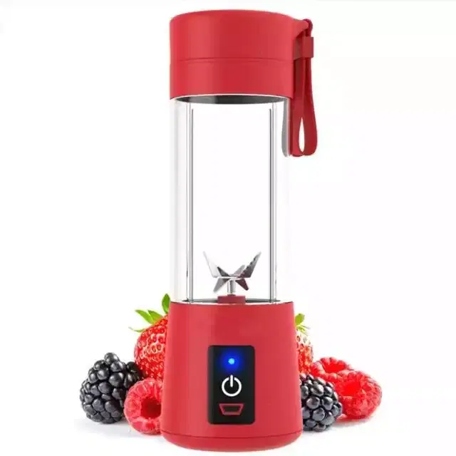Plastic Portable Usb Electric Juicer 6 Blades Protein Shaker, Pack of 1, PI-036