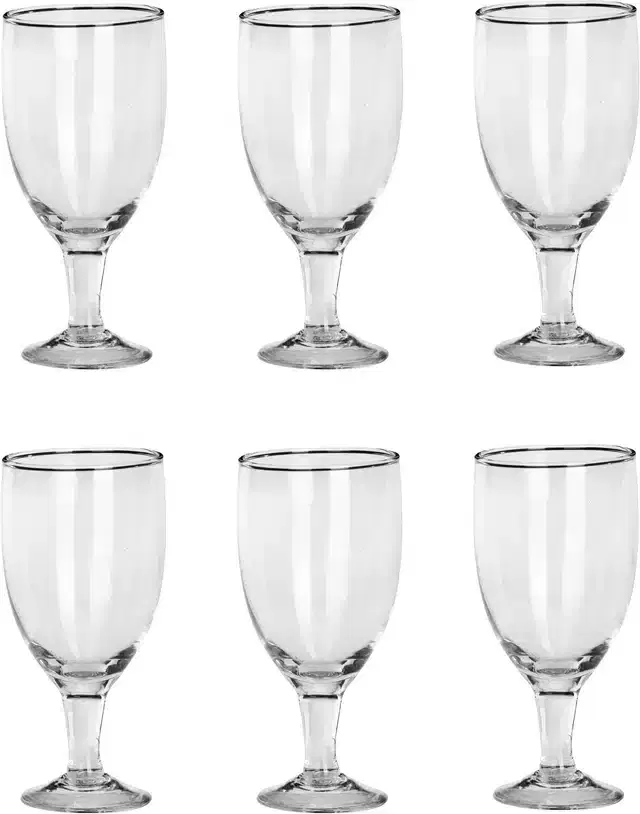 Liquor cum Cocktail Glasses, Transparent, 180 ml, Pack of 6