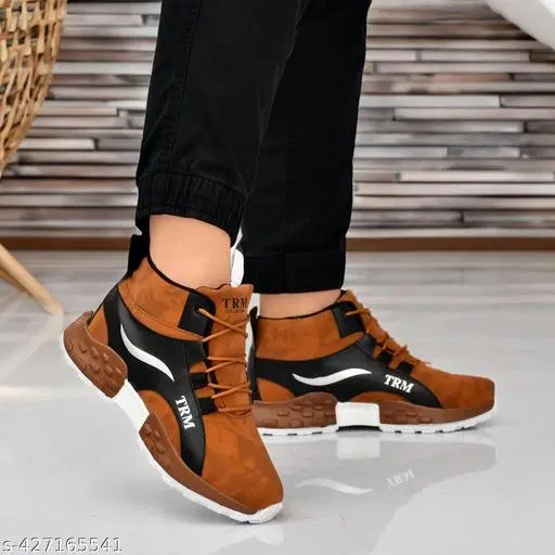 Boots for Men (Brown, 6)