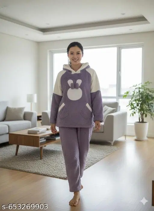 Comfort Nightdress for Women (Pink, L)