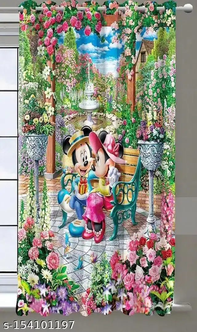 Curtains for Door, Multicolor, 5 Feet