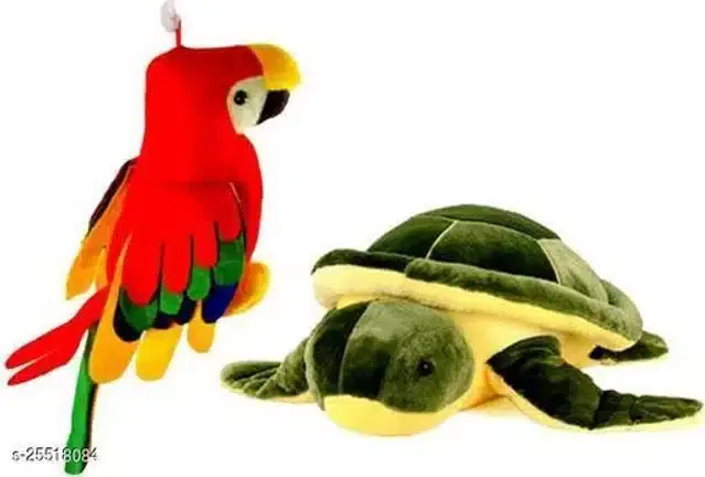 Stuffed Toys for Kids, Multicolor, Set of 2