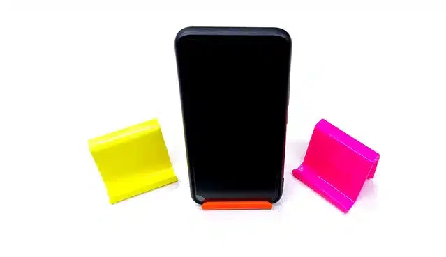L Shape Mobile Stand, Pack of 2, Assorted