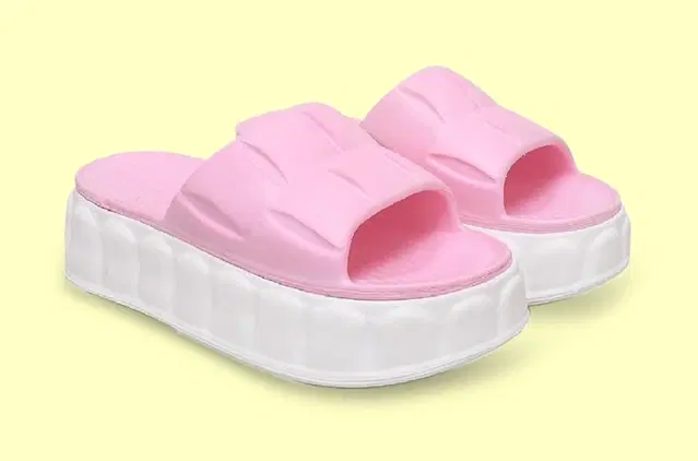Sliders for Women (Pink, 3)