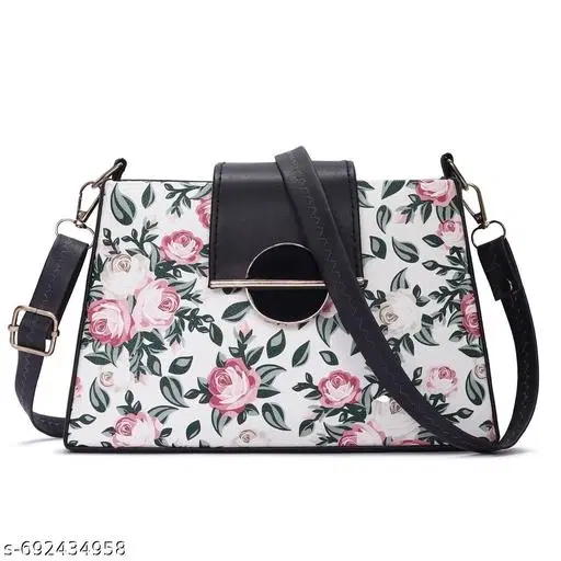 White Crossbody Bags & Sling Bags for Women (White, 1 Pc)