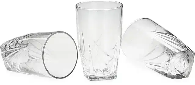 Fancy Water & Wine Glass, 150 ml, Pack of 3