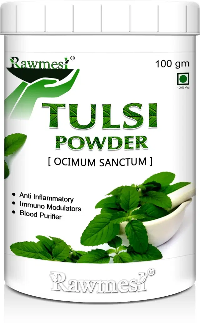 Pure Ayurvedic Organic Natural Tulsi Leaf Powder, 100 g
