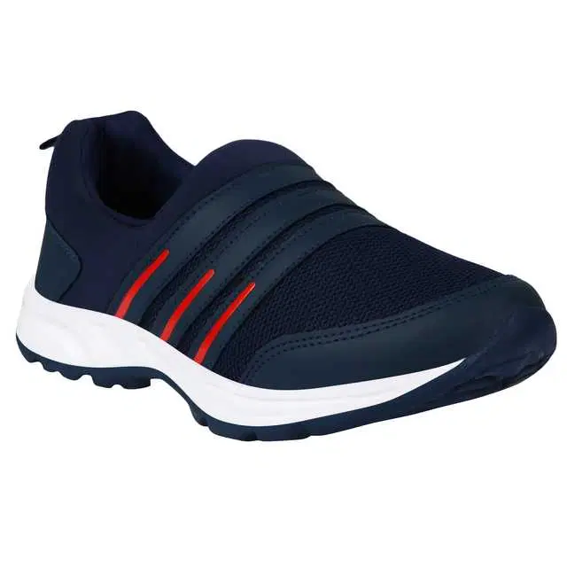 Navy Blue & Red
