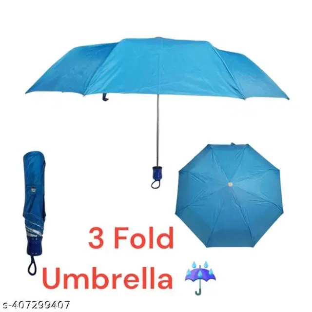 Polyester Foldable Umbrella, Assorted