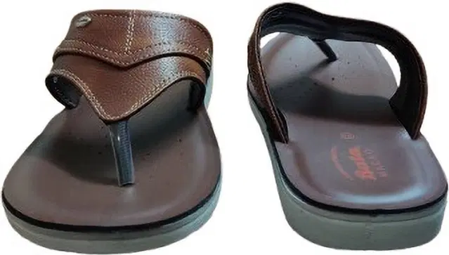 Bata Flipflops for Men (Light Brown, 10 UK/India)