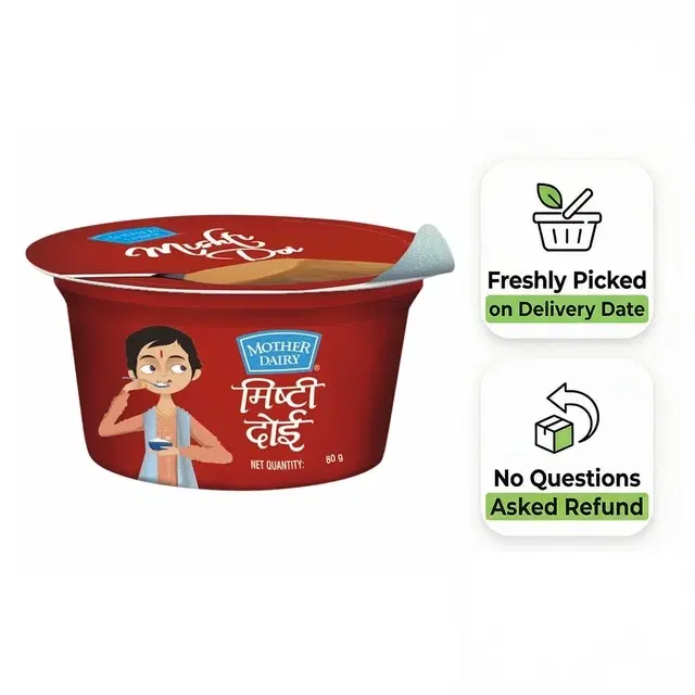 Mother Dairy Misti Doi 80 g (Cup)