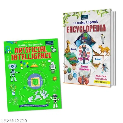 Encyclopedia + STEM Activity Book – A Fun Combo to Enhance Kids’ Skills in Science, Technology, Engineering, Arts, and Mathematics, with ann Introduction to AI for the Nextt Generation!