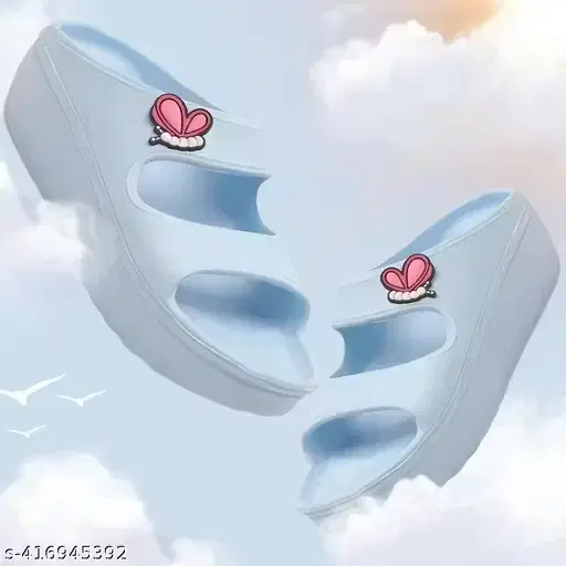 Stylish Slippers for Women, Sky Blue (8)