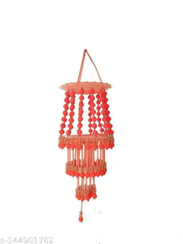 Chandelier Decor, Red