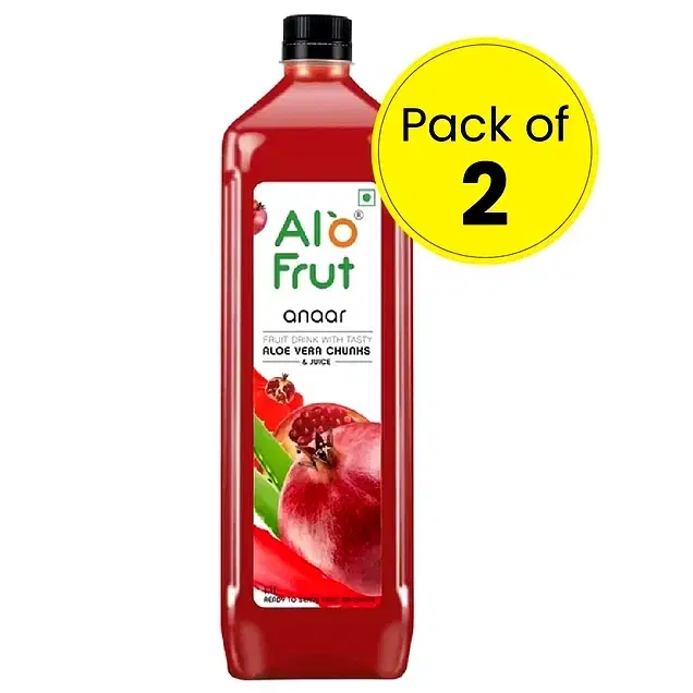 Alo Frut Anaar juice 2X1100 ml (Pack Of 2)