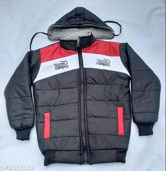 Polyester Jacket for Boys (Multicolor, 2-4 Months)