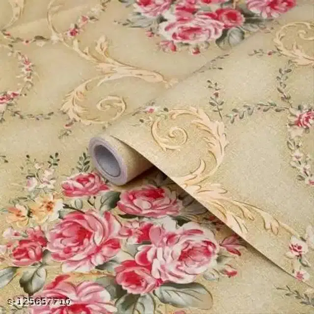 PVC Wallpaper for Home, Multicolor, 45x250 cm