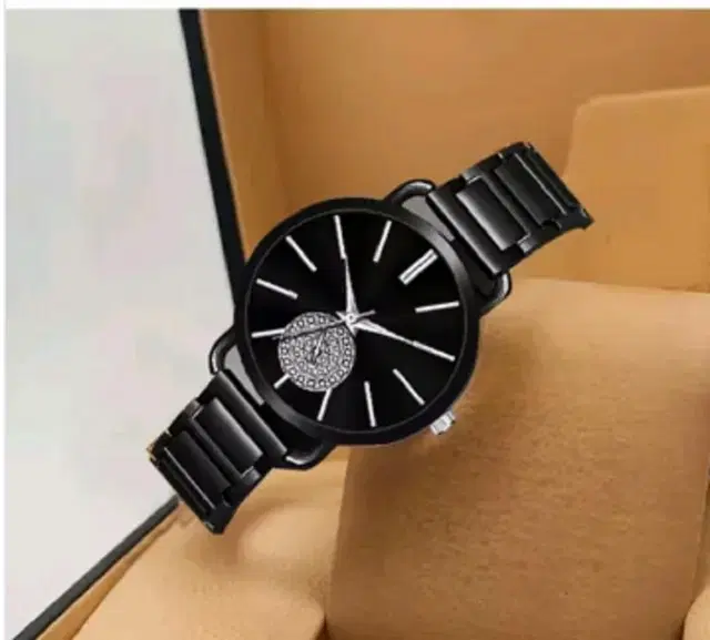 Analog Watch for Women (Black)