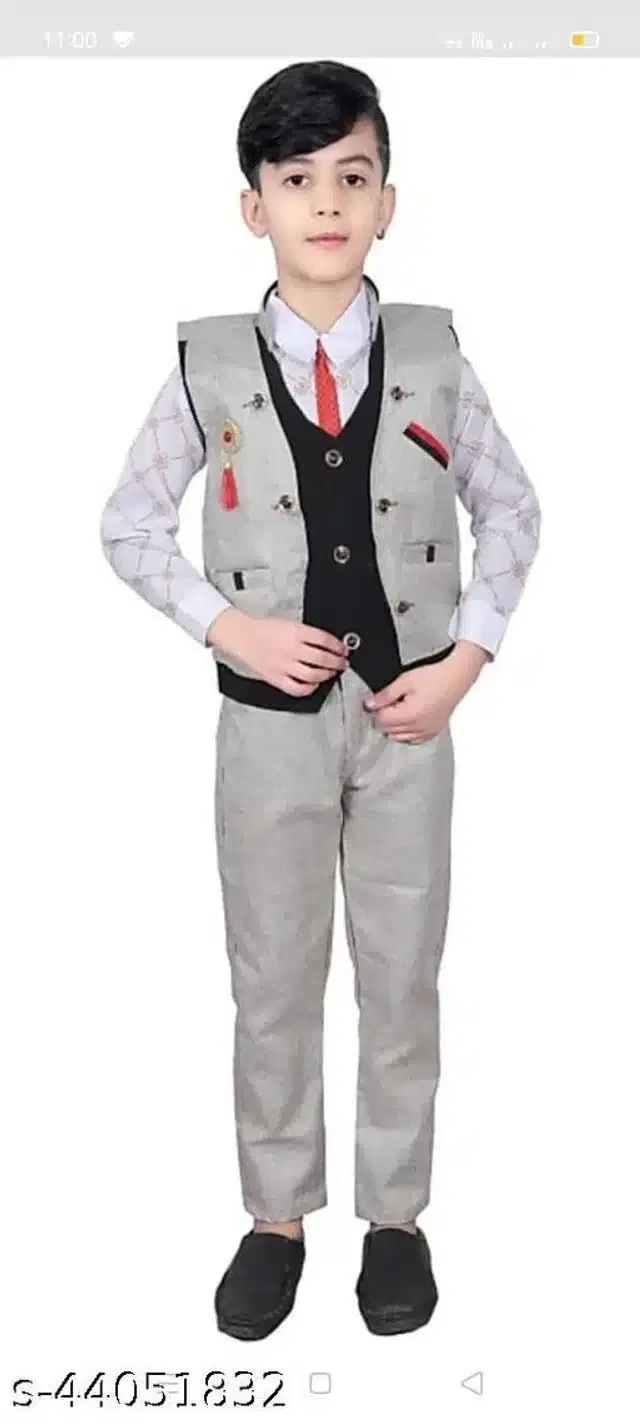 Ethnic Clothing Set for Boys (Multicolor, 2-3 Years)