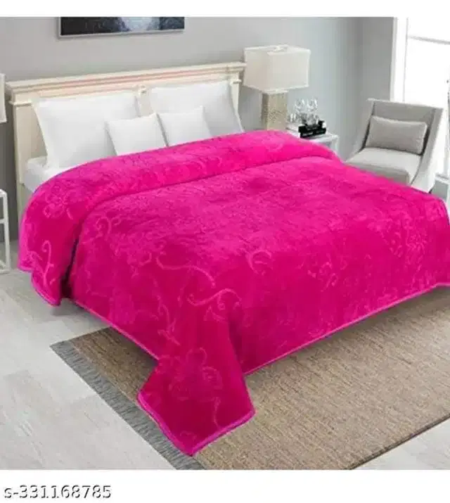 Microfiber Double Bed Blanket, Multicolor