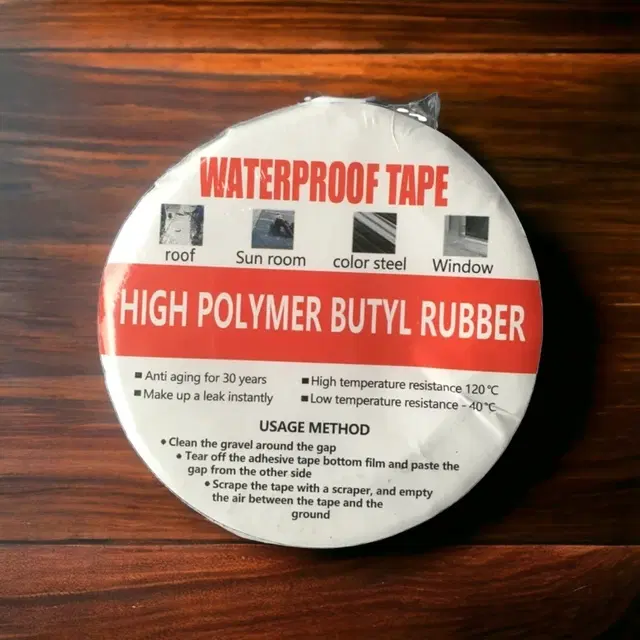 Aluminium Single Sided Self Adhesive Tape, Silver, 5 m