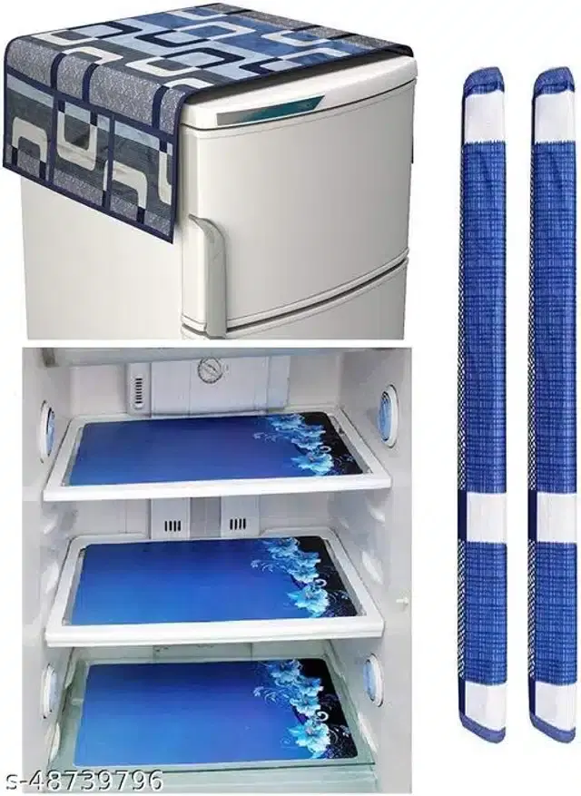 Fridge Cover Set, Multicolor, Set of 6