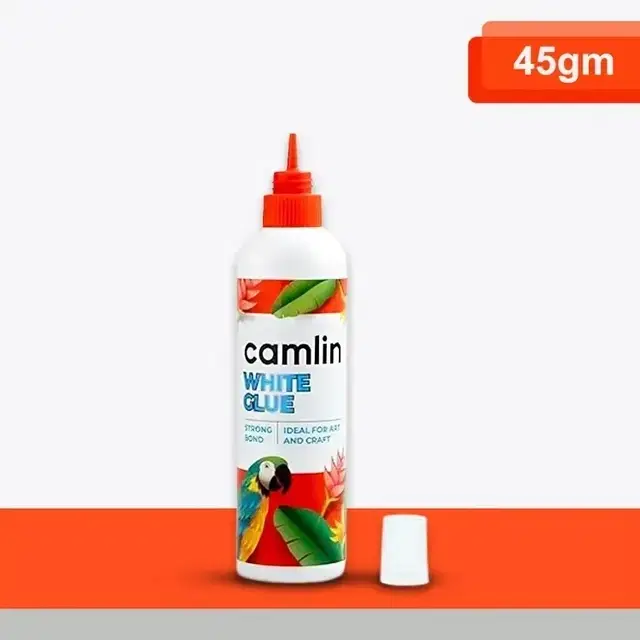 Camlin White Glue Individual bottle of 45 gm