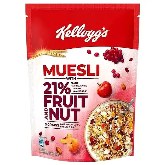 Kellogg'S Fruit & Nuts Delight Muesli 500 G