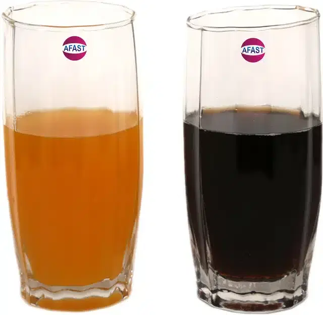 Fancy Water & Wine Glass, 400 ml, Pack of 2