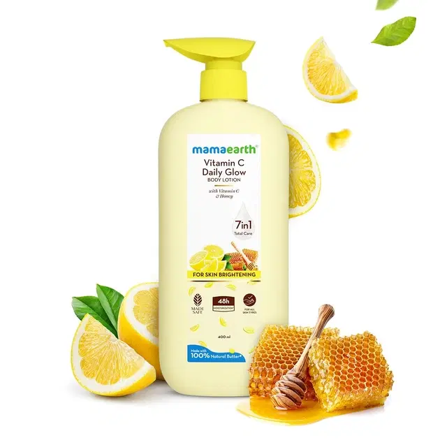 Mamaearth Vitamin C Daily Glow Body Lotion 400 ml