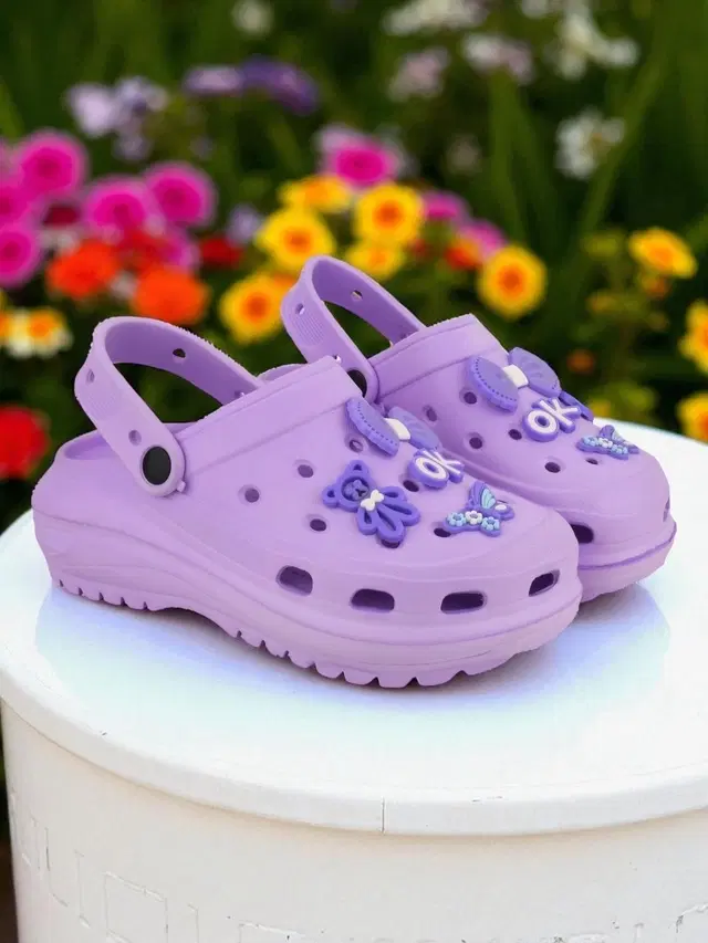 Clogs for Women, Purple (4)