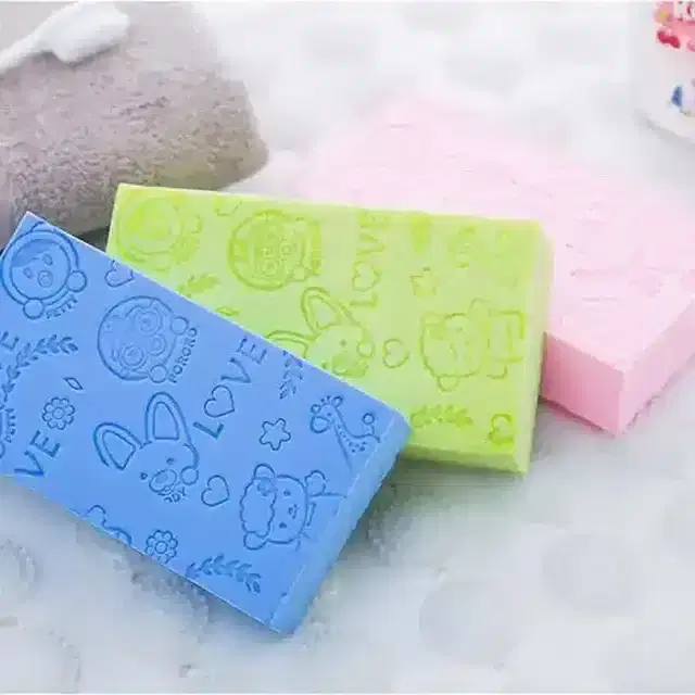 K Kudos Ultra Soft Exfoliating Sponge Japanese Spa Cellulite Massager Asian Bath Sponge For Shower Dead Skin Remover