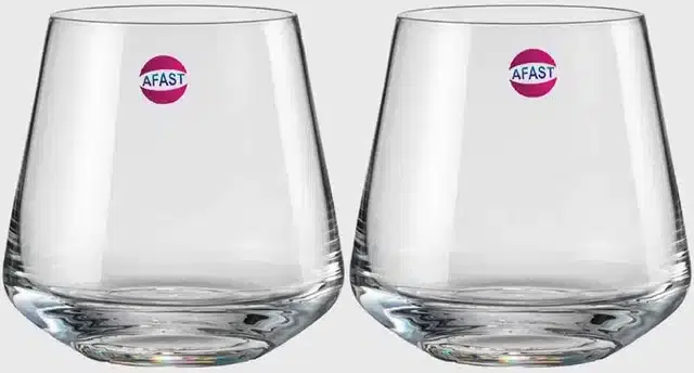 Fancy Water & Wine Glass, 350 ml, Pack of 2