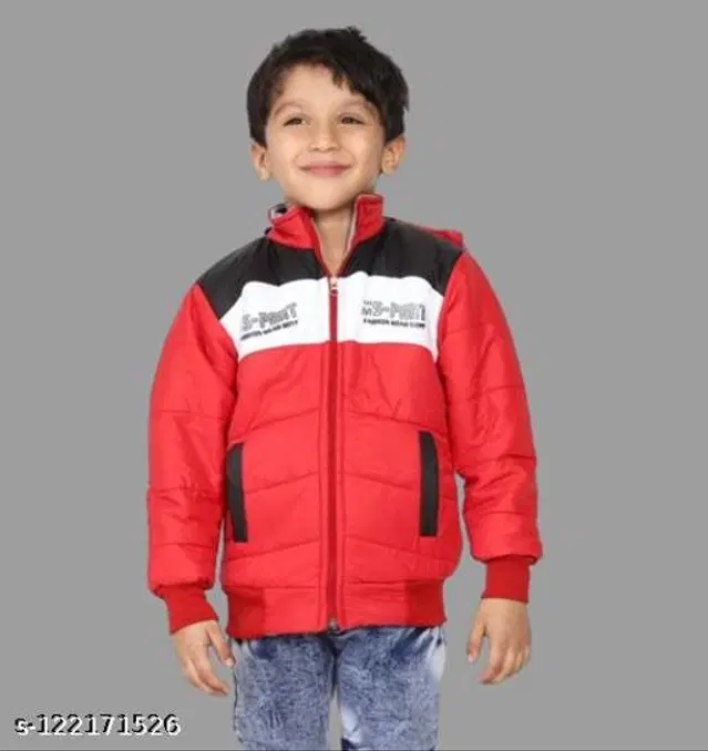 Polyester Jacket for Boys (Multicolor, 0-3 Months)