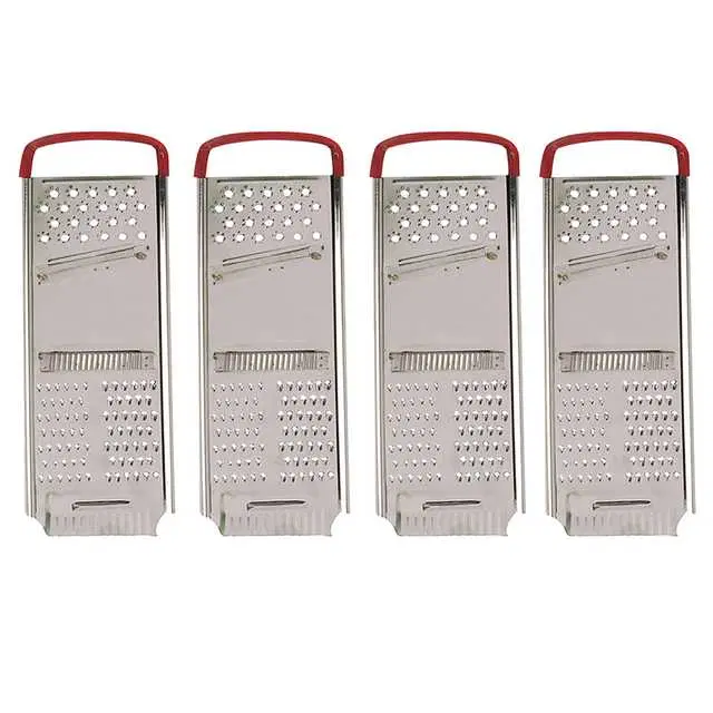 Potato Chipser Cheese Grater Slicer Vegetable Grater For Kitchen, Pack of 4, OC-085