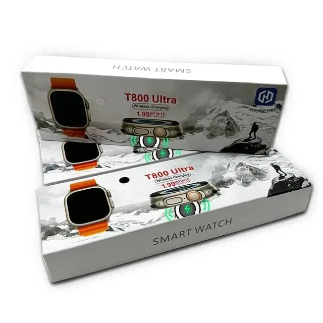 T800 Smartwatch for Men & Women, Orange