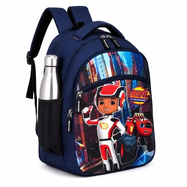 Blaze School Backpack for Kids [Blue]