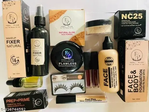 Beauty Parlour Makeup Combo Kit For Women And Girls All Products In 1 Box (9 Items in the set