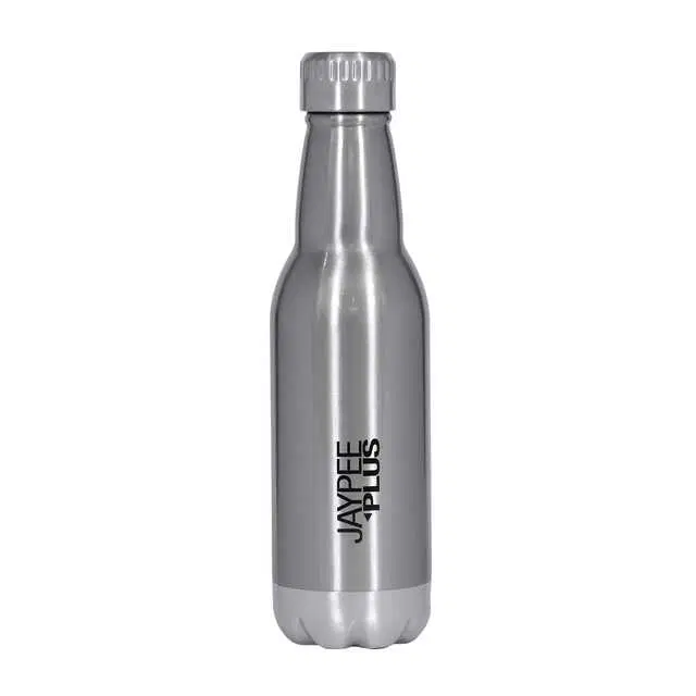 Romeo Stainless Steel Water Bottle Metallic 24 Hours Hot And Cold Water Bottle, Silver, 750 ml, J-170