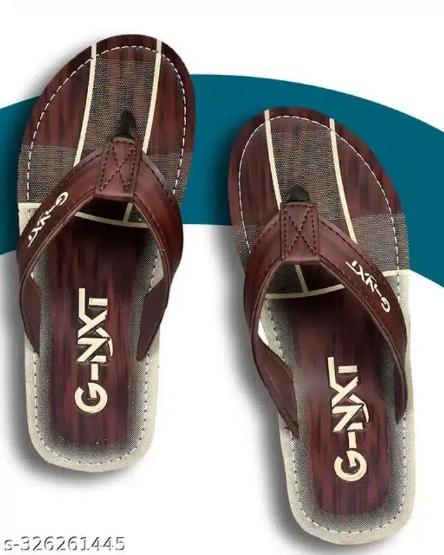 Flipflops for Men (Brown, 6)