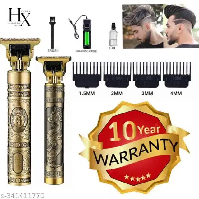 Buddha Style Trimmer for Men, Golden