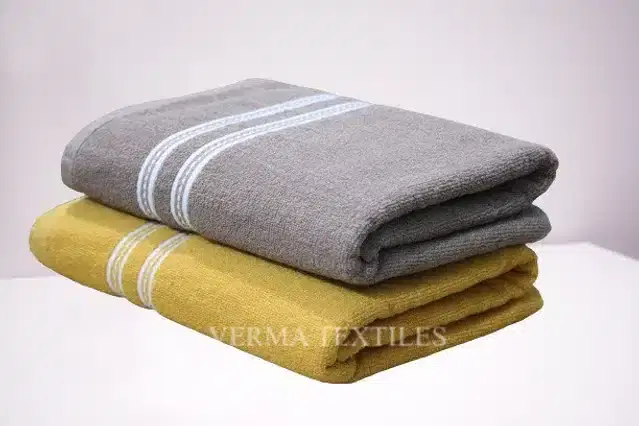 Bath Towel, 27x54 inches, Pack of 2, Multicolor