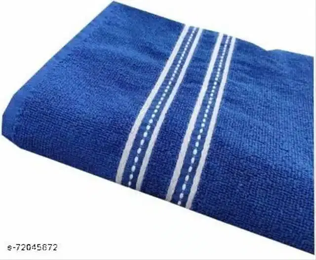 Cotton Bathing Towel, Blue