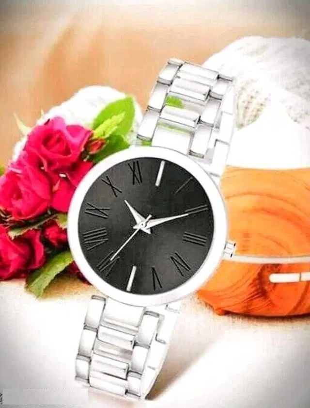 Analog Watch For Womens (Silver) (WS-70)