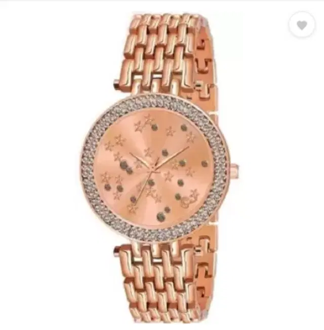 Analog Watch for Women (Rose Gold)