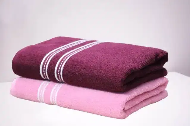 Bath Towel, 27x54 inches, Pack of 2, Multicolor