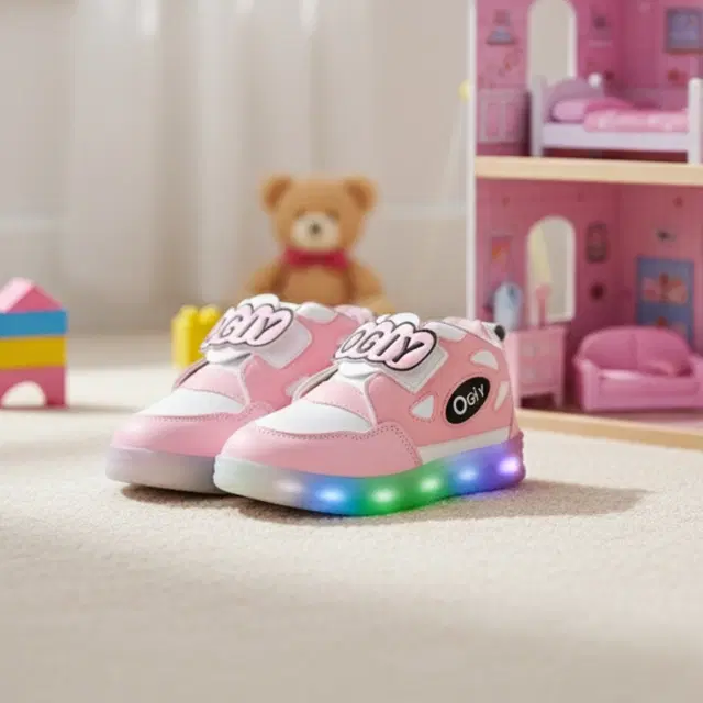 Casual Shoes for Kids (Pink, 7 C)